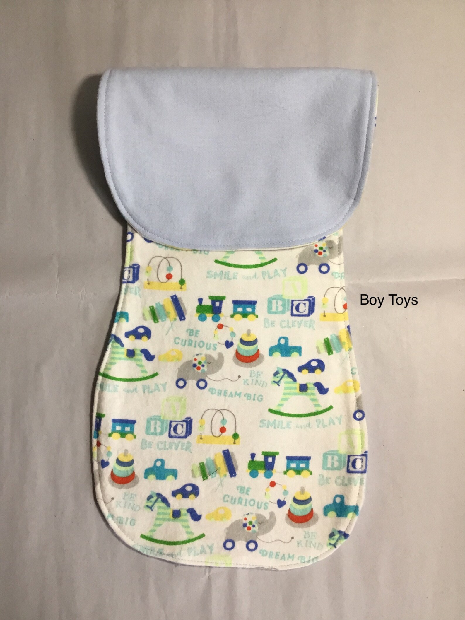 Baby Boy Flannel Burp Clothes Burp Rag Baby Shower Gift New Etsy