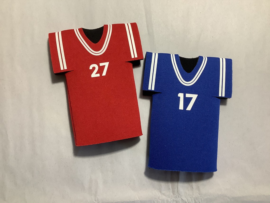 Buffalo Bills Beer Bottle Jersey Holder Football Beer Bottle Etsy