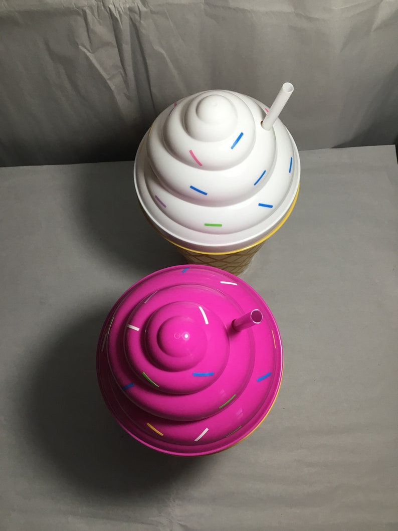 Personalized Ice Cream Cup With Straw Girls Night Out Etsy