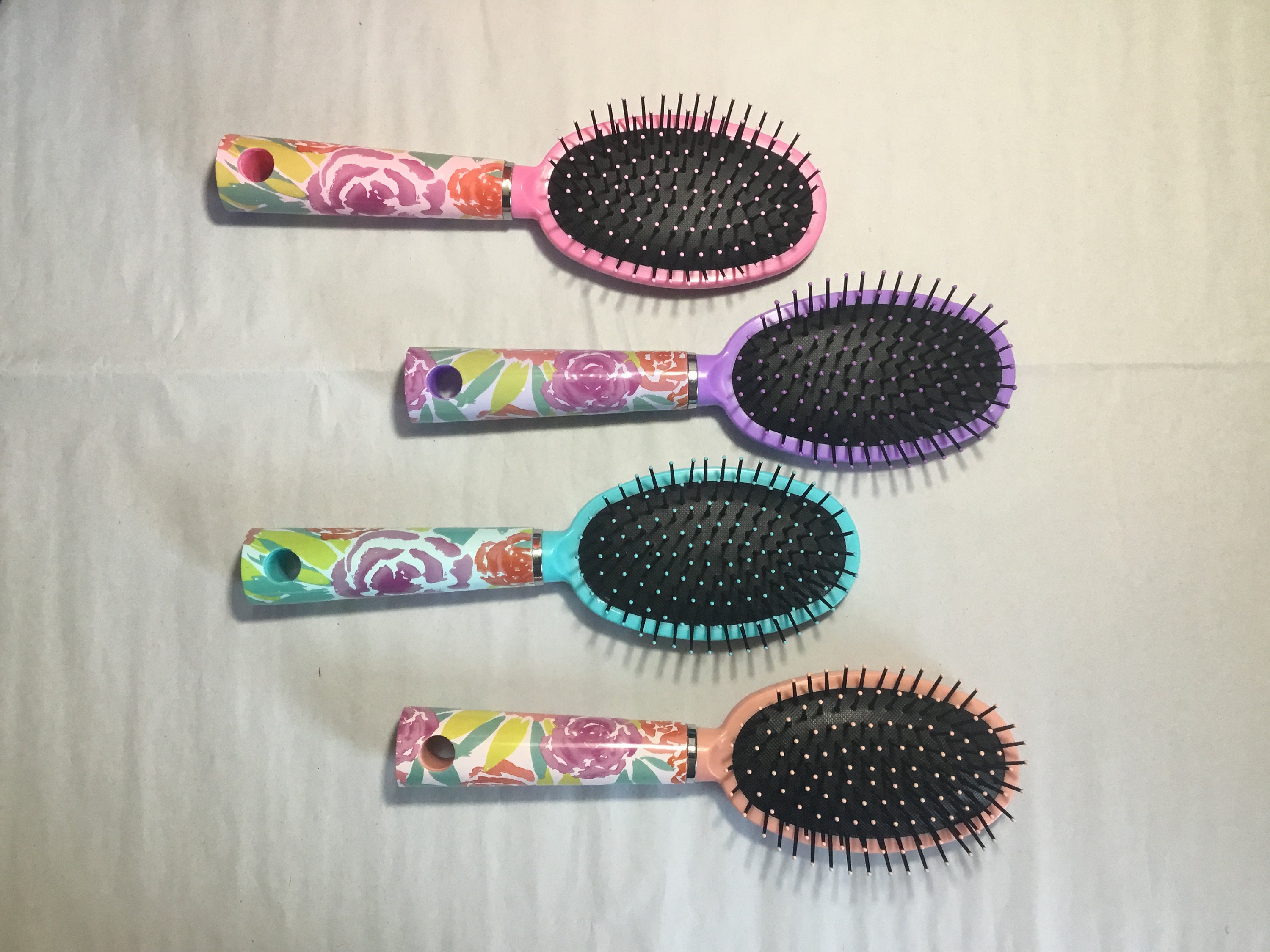 Personalized Hair Brush Birthday Favor Slumber Party Etsy