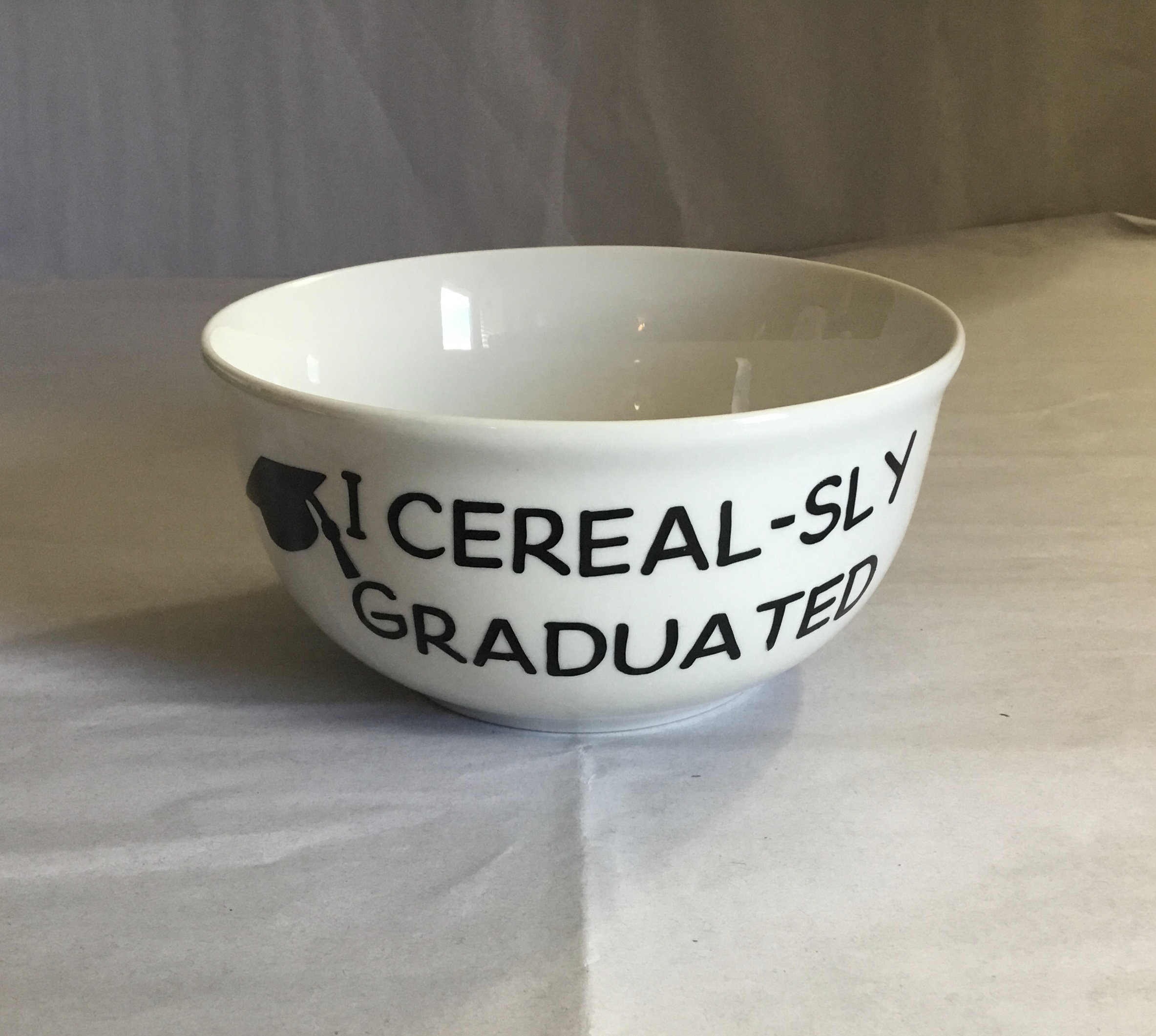 Graduation Cereal Bowl Gift Set Etsy