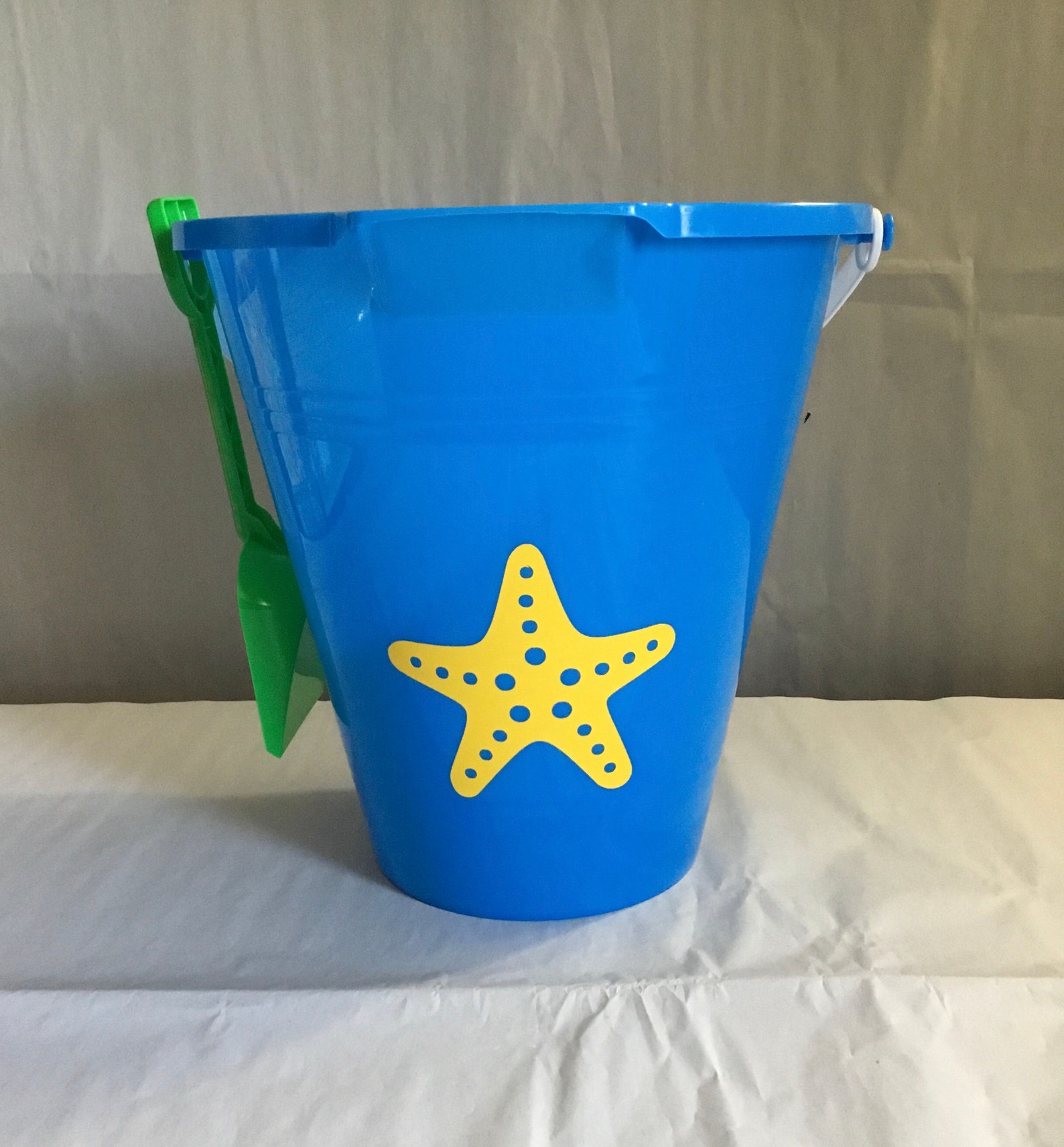 Personalized Sand Bucket with Shovel Kids Toy Beach Bucket Etsy
