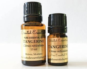 Tangerine Essential Oil | Pure Therapeutic Tangerine Essential Oil | Essential Oil of Tangerine | Aromatherapy Oil