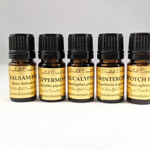 Winter Essential Oils Set, Pure Essential Oils Set for Winter, Aromatherapy Essential Oils Kit, Winter Diffuser Oils Set, Aromatherapy Set