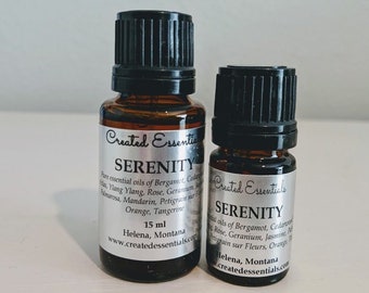 Miscela di oli essenziali Serenity / Miscela di oli essenziali terapeutici puri / Miscela di oli essenziali puri di Serenity