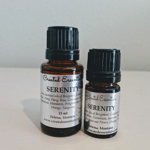 Serenity Essential Oil Blend | Pure Therapeutic Essential Oil Blend  | Pure Essential Oil Blend of Serenity