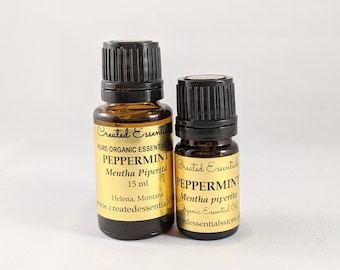 Peppermint Essential Oil | Organic Essential Oil of Peppermint | 100 % Pure Essential Oil | Peppermint Essential Oil for Aromatherapy