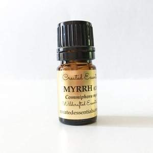 Myrrh Essential Oil | Wildcrafted Essential Oil of Myrrh | 100% Pure Essential Oil | Therapeutic Essential Oil of Myrrh | Aromatherapy Oil