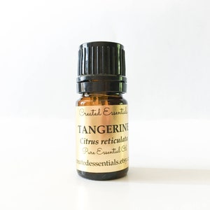 Tangerine Essential Oil Pure Therapeutic Tangerine Essential Oil Essential Oil of Tangerine Aromatherapy Oil 5 Milliliters