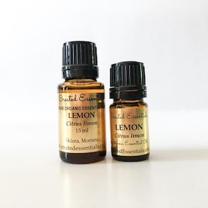 Lemon Essential Oil, Aromatherapy Lemon Oil, Pure Diffuser Lemon Oil