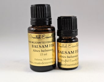 Balsam Fir Essential Oil | Wildcrafted Essential Oil Balsam Fir | 100 % Pure Essential Oil | Balsam Fir Aromatherapy Oil