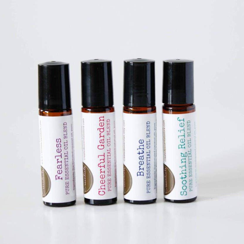 Essential Oil Rollon Blends 10 Ml Essential Oil Roll on Etsy Australia