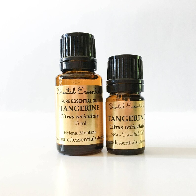 Tangerine Essential Oil Pure Therapeutic Tangerine Essential Etsy