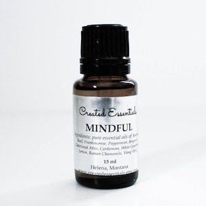 Mindful Essential Oil Blend | Therapeutic Essential Oil Blend | Pure Essential Oil