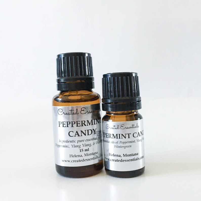 Peppermint Candy Oil Blend Pure Essential Oil Blend Pure Etsy
