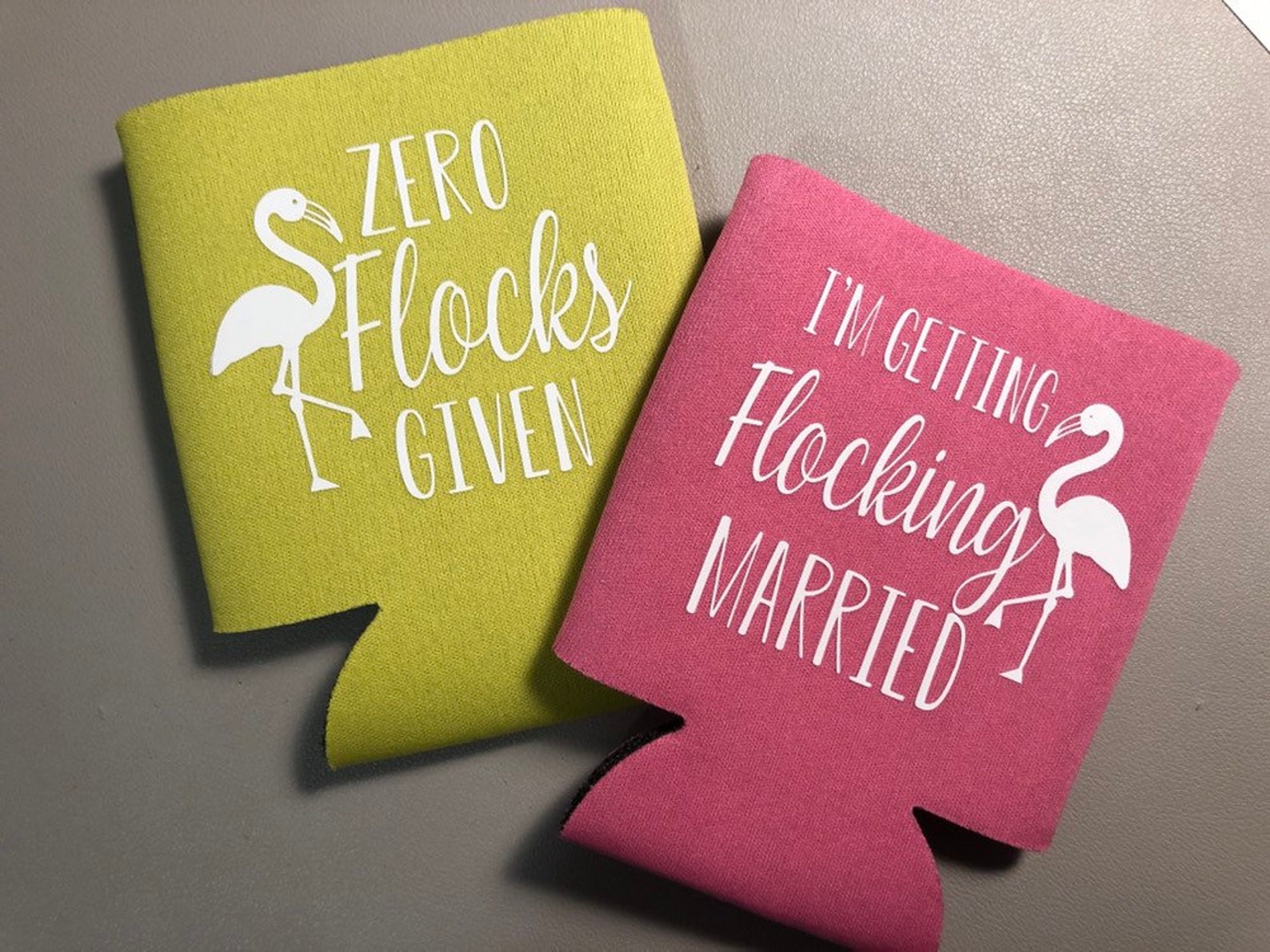 I'm getting flocking married / let's get flocked / Etsy