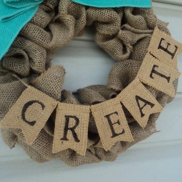 Custom mini burlap banner, Create a Personalized burlap banner, Cake Topper, Photo Prop, Wreath Add on, Rustic Home decor, Tiny Banner