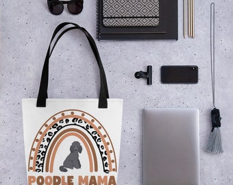 Poodle mama Tote bag