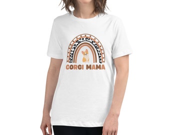 Corgi Mama Women's Relaxed T-Shirt