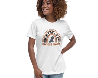 Poodle Mama Women's Relaxed T-Shirt