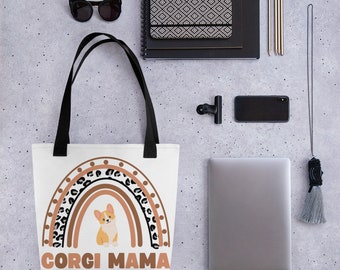 Corgi Mom Tote bag