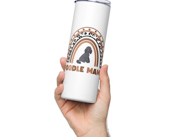 Poodle Mama Stainless steel tumbler
