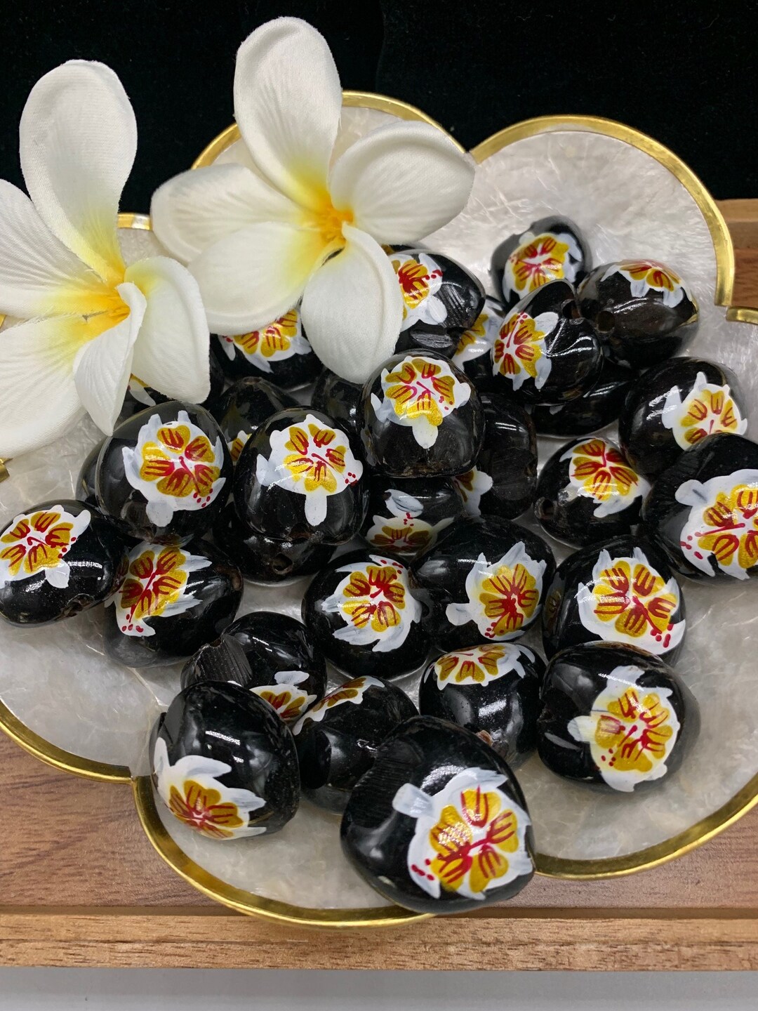 LOOSE Kukui Nuts Hawaiian Kukui Nuts Loose for Lei Making and Etsy