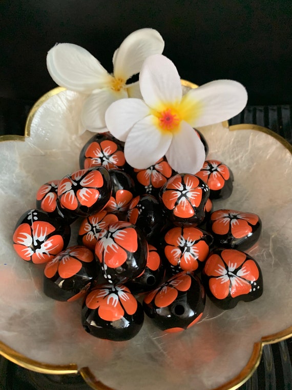 LOOSE Kukui Nuts Hawaiian Kukui Nuts Loose for Lei Making and