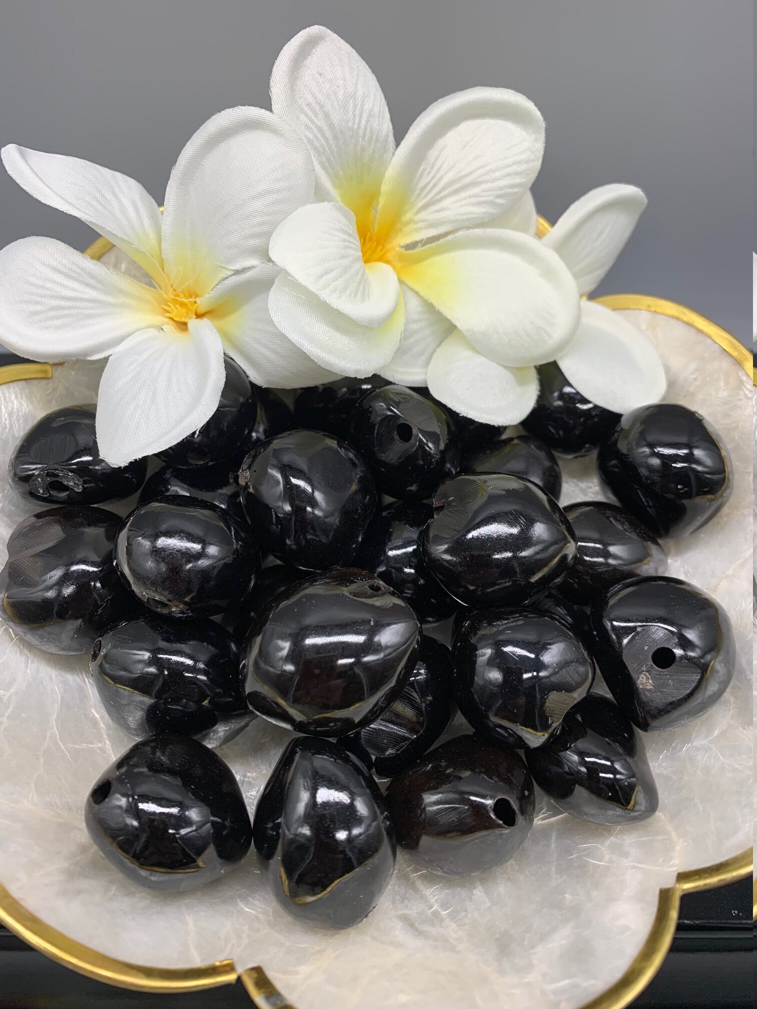 LOOSE Kukui Nuts Hawaiian Kukui Nuts Loose for Lei Making and Etsy