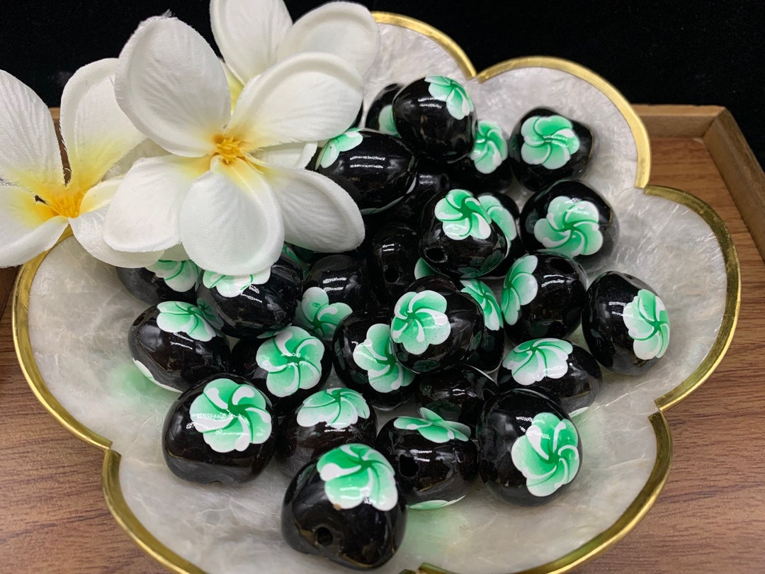 LOOSE Kukui Nuts Hawaiian Kukui Nuts Loose for Lei Making and Kukui Nut Crafts PLUMERIA Flower