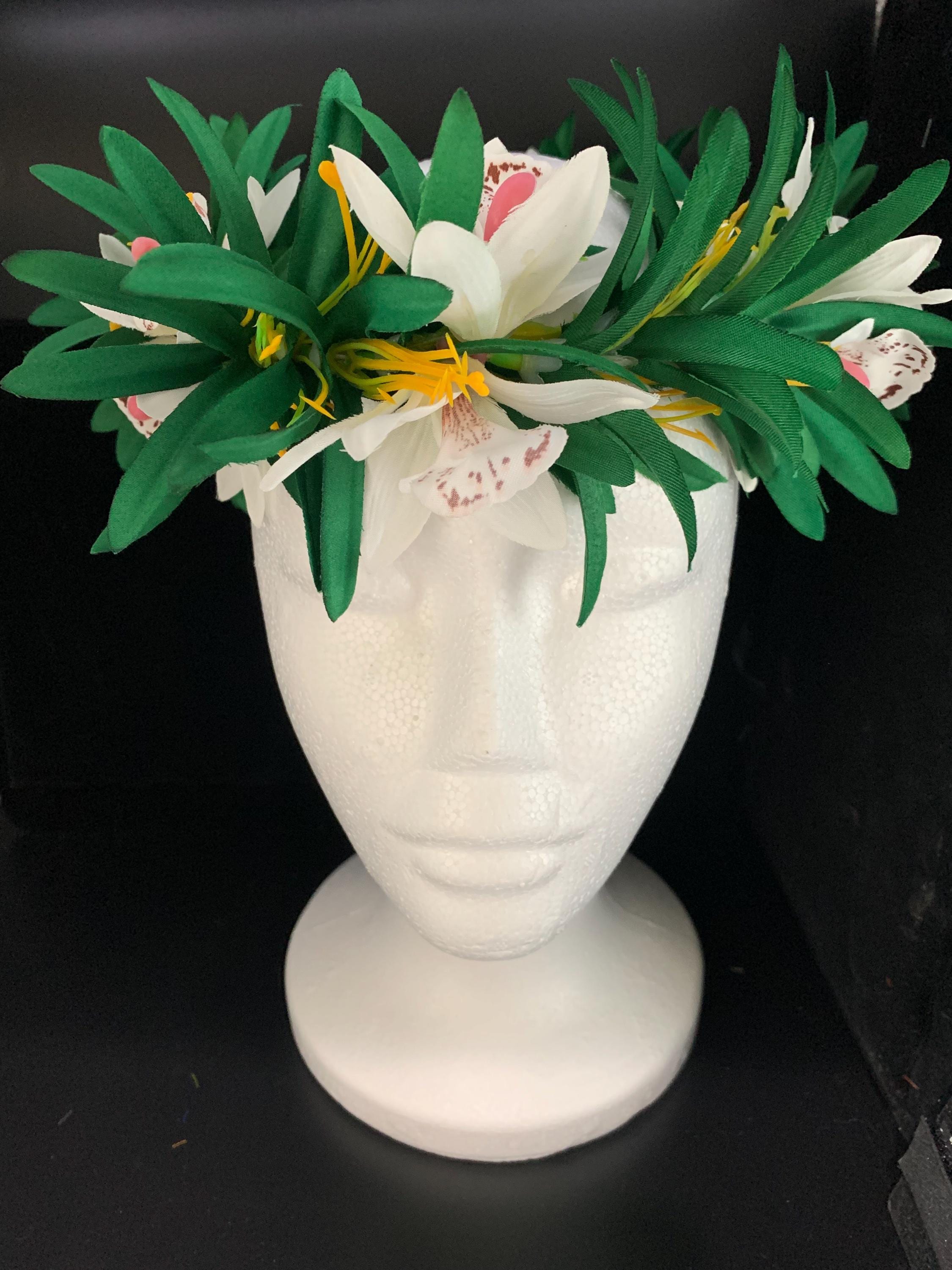 White Lily Headband - Etsy