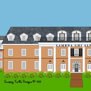 Lambda Chi Alpha Fraternity House at the University of Arkansas