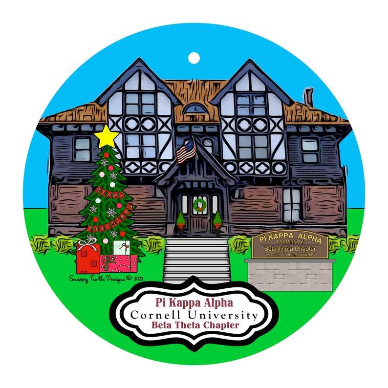 Pi Kappa Alpha Fraternity House at Cornell University Etsy
