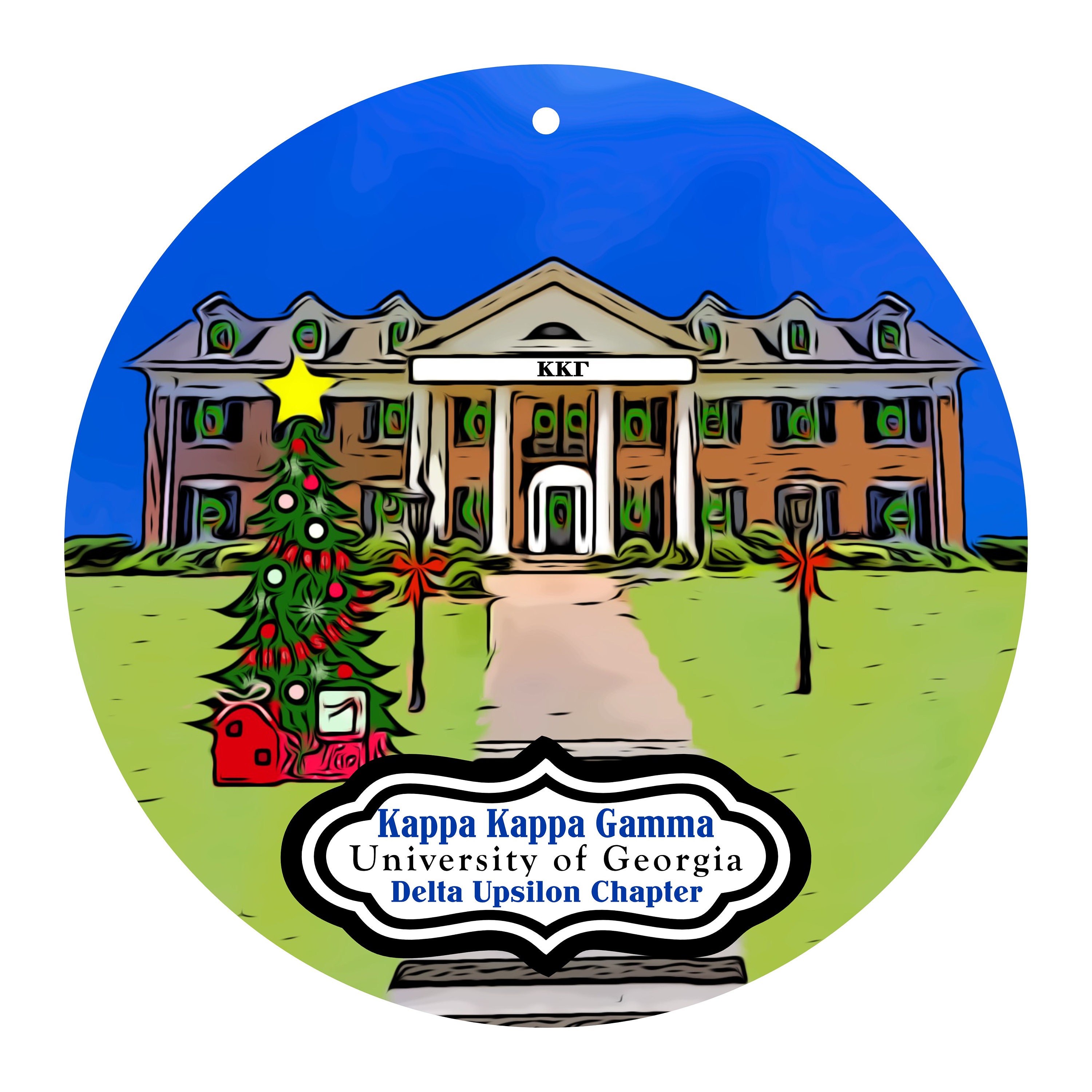 Kappa Kappa Gamma Sorority House at the University of Etsy