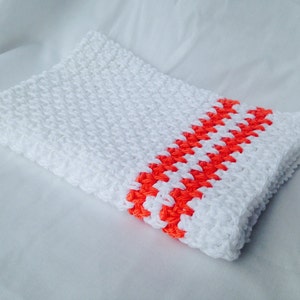 Crochet PATTERN - dish towel pattern, crochet kitchen towel pattern, crochet hand towel pattern, beginner crochet pattern, easy crochet pdf