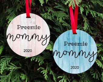 Preemie Mama Weihnachtsschmuck