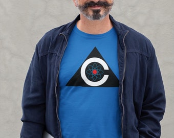 Colossus: The Forbin Project Maglietta unisex a maniche corte, fantascienza classica anni '70, Gaudian Computer Systems