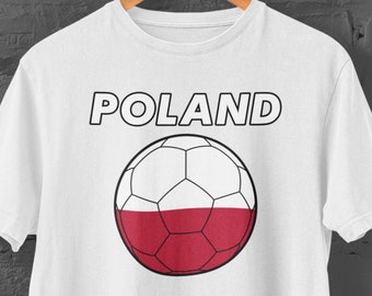 Polonia Calcio /// T-Shirt Unisex /// Nic sie nie stalo! Polska Polacco Calcio FC Nazionale Nazionale /// Americano USA Stampato