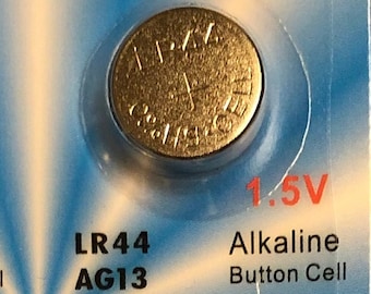 10 Pack - LR44 Button Cell Battery