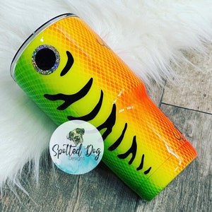 Fishing Lure - Personalized Steel Magnolia/Yeti/Stanley Tumblers, Koozies & Bottles