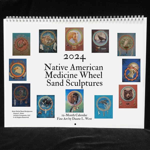 Native American Calendar 2024 Etsy