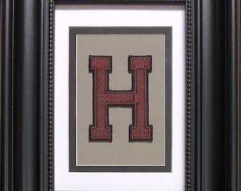 Harvard University Vintage Iron-On Patch – 3x2, Embroidered, USA Made
