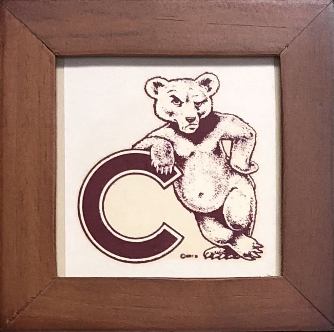 Cornell Big Red Framed Vintage Decal Etsy