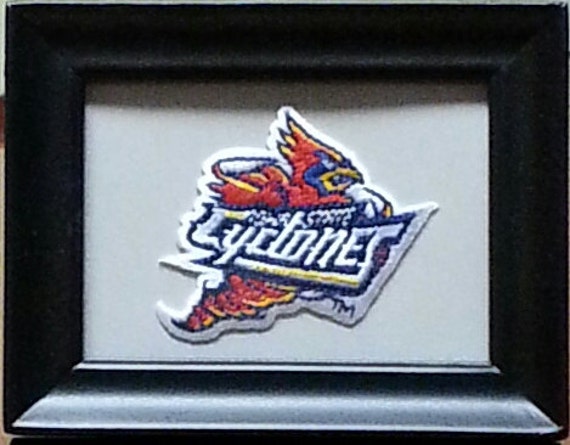 Iowa State Cyclones Framed Vintage Embroidered Patch