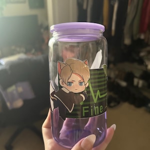 Leon Kennedy 16oz glass cup | PRE-ORDER |