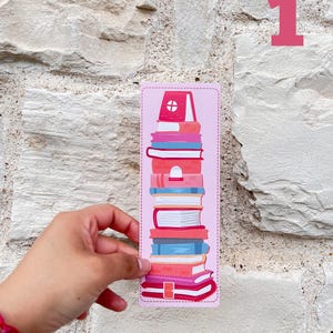 Bookshelf Bookmark | Book Tracker Bookmark | Book Lover Gift | Reading Journal Accessory | Cute Bookish Stationery for Readers