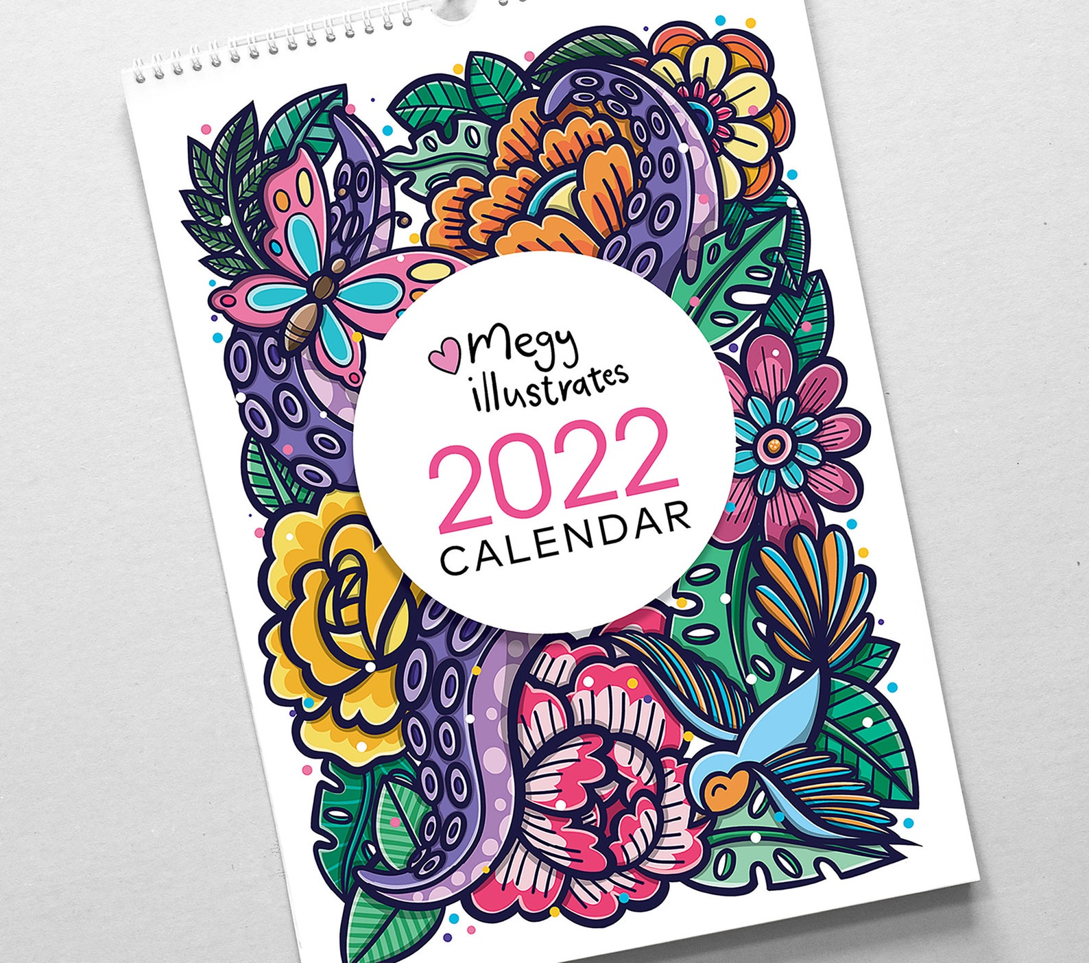 calendar 2022 digital download a5 print etsy