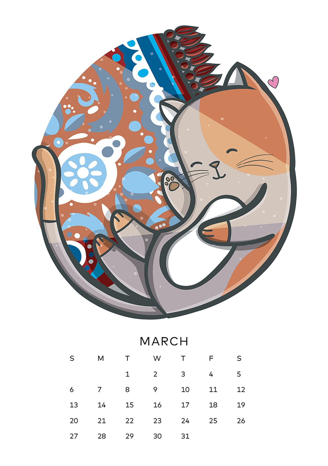 calendar 2022 digital download a5 print etsy