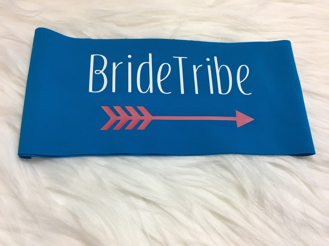 10 Bridal Party Customized Headbands Custom Headband Logo Etsy