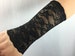 Black Lace Wrist Cuff, Black, Lace Cuff, Wrist Cuff,  Black Arm Sleeve, Tattoo cover up, Boho cuffs, arm covers, lace cuffs, Tattoo Covers 